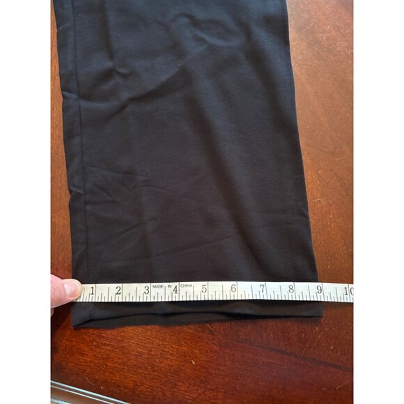Lands End NEW Knit Sport Straight Leg Casual Pull on Pants Black Size 18/XL Tall - Picture 13 of 14